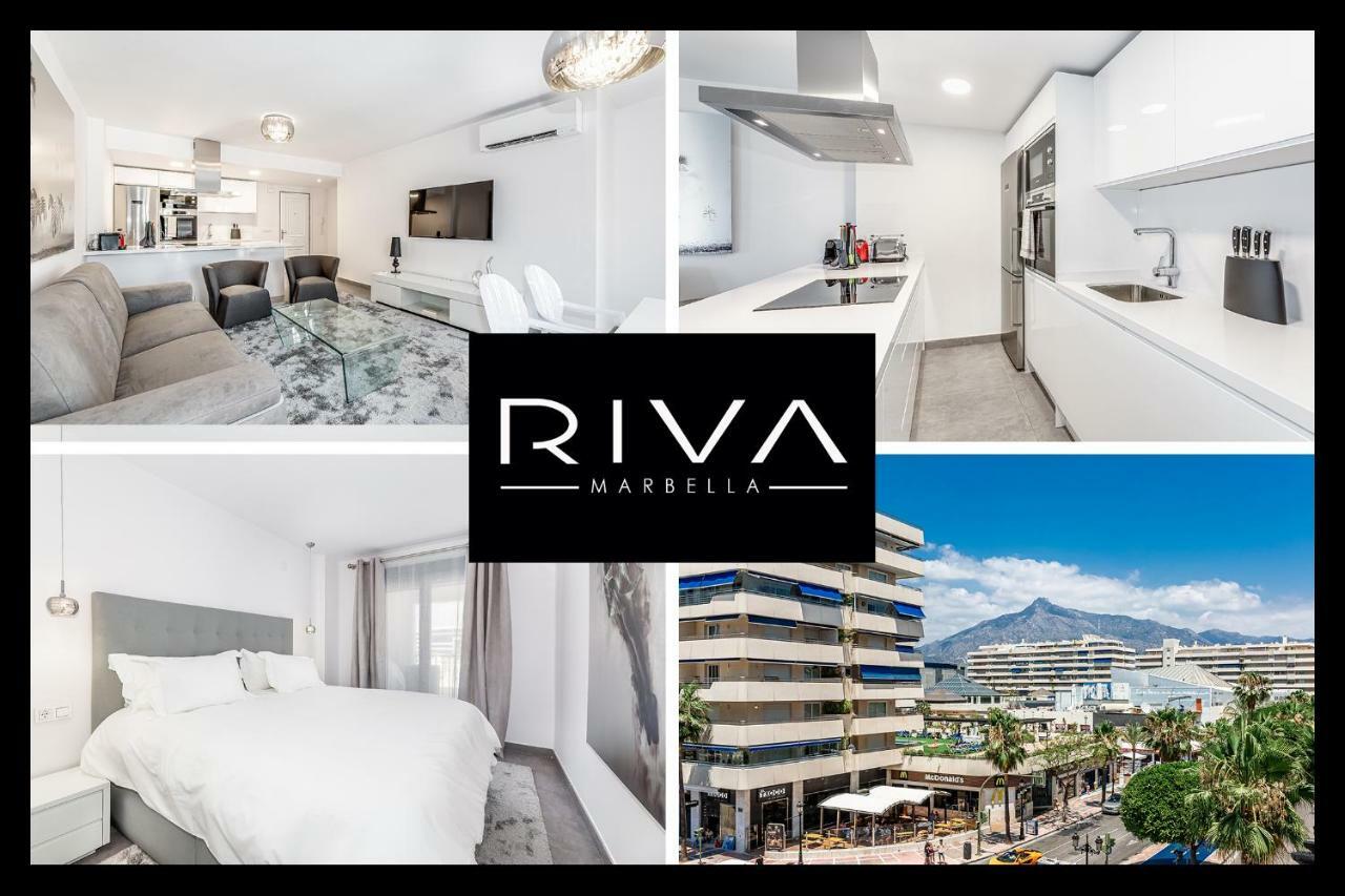 By Riva - Luxurious, Exclusive 2 Bedroom Apt Inside Puerto Banus Marbellac Extérieur photo